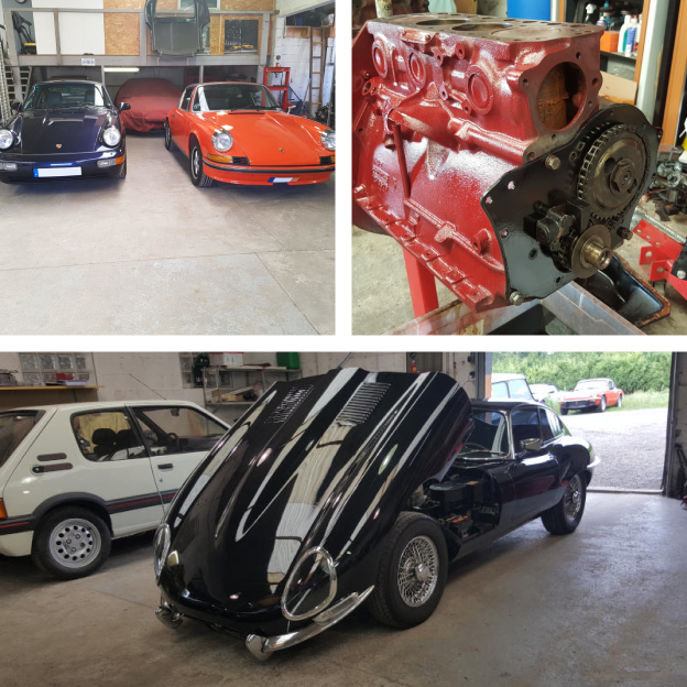 Entretien et réparation mécanique voitures de collection et anciennes à Davron, près de Versailles - Yvelines (78) : Garage O'Classics